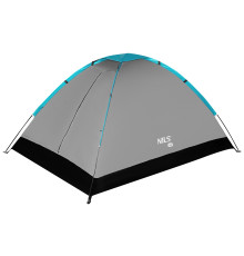 Намет двомісний NILS CAMP NC3021, 205 х 150 х 105 см, сірий