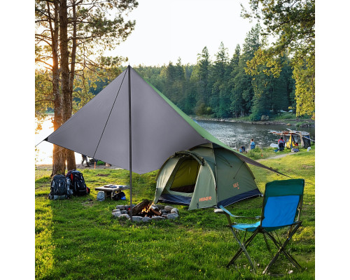 Тент для кемпінгу NILS CAMP NC17107 300 х 300 см, зелений