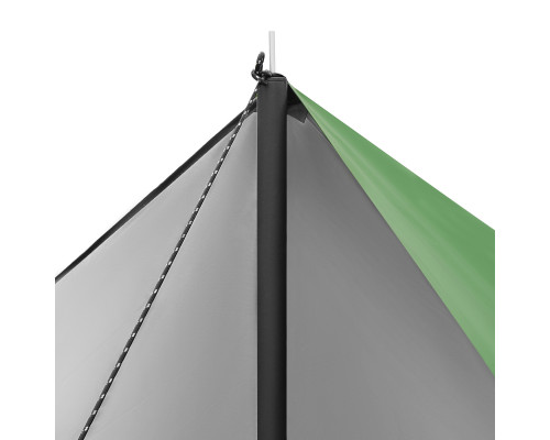 Тент для кемпінгу NILS CAMP NC17107 300 х 300 см, зелений