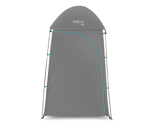 Намет санітарний NILS CAMP NC3025 XL, 120 х 120 х 210 см, сірий