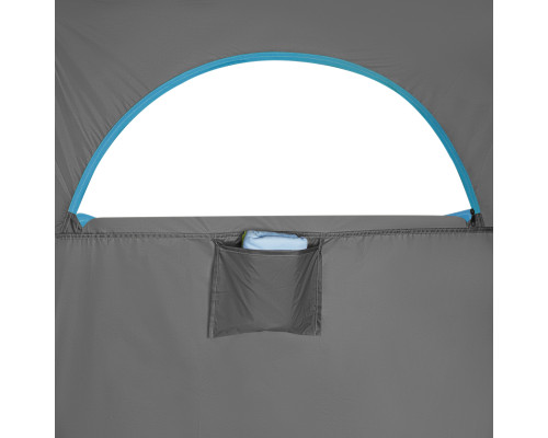 Намет санітарний NILS CAMP NC3025 XL, 120 х 120 х 210 см, сірий