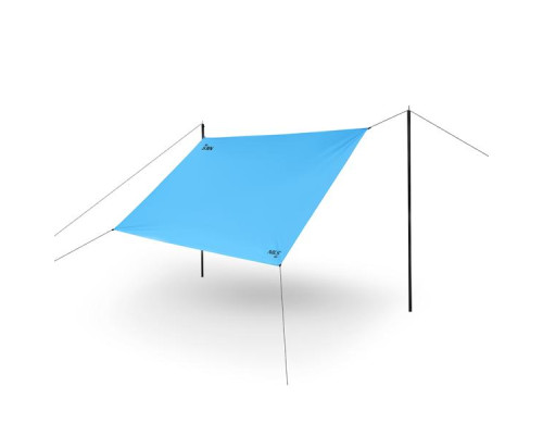 Тент для кемпінгу NILS CAMP NC17111 230 х 140 см, блакитний