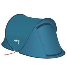  Намет двомісний саморозкладний NILS CAMP NC3743, 220 х 120 х 95 см, синій