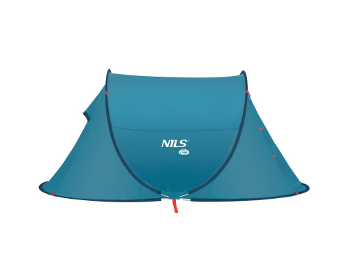  Намет двомісний саморозкладний NILS CAMP NC3743, 220 х 120 х 95 см, синій