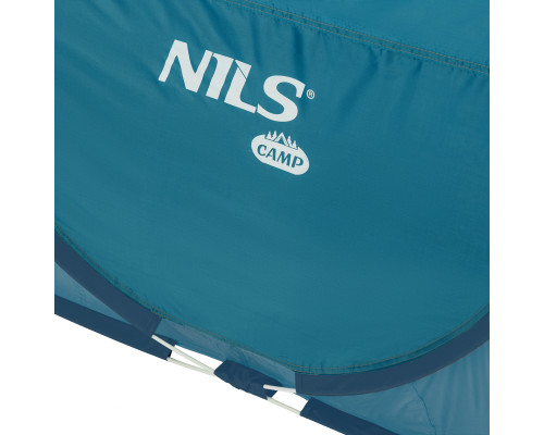  Намет двомісний саморозкладний NILS CAMP NC3743, 220 х 120 х 95 см, синій