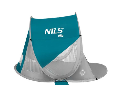 Пляжний намет NILS POP UP NC3142 сіро-бірюзовий Пляжний намет NILS POP UP NC3142 сіро-бірюзовий