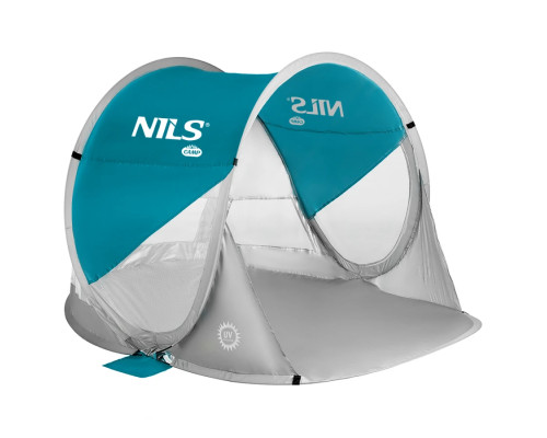 Намет пляжний NILS CAMP NC3142, бірюзово-сірий