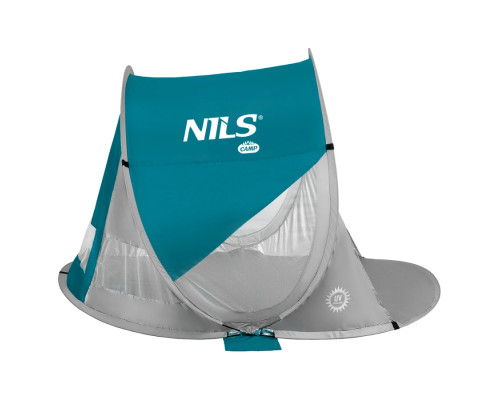 Намет пляжний NILS CAMP NC3142, бірюзово-сірий