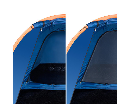 Намет двомісний NILS CAMP NC6010 Hiker, 275 х 150 х 105 см, синій