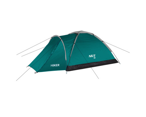 Намет двомісний NILS CAMP NC6010 Hiker, 275 х 150 х 105 см, зелений