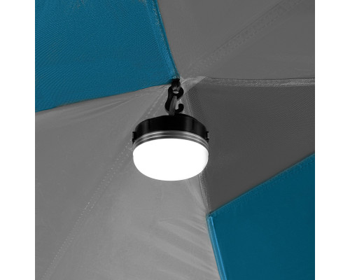 Намет чотиримісний NILS CAMP NC6431 Highland IV, 450 х 210 х 190 см, синьо-сірий