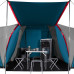 Намет чотиримісний NILS CAMP NC6431 Highland IV, 450 х 210 х 190 см, синьо-сірий