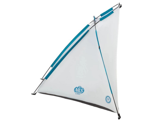 Намет NILS CAMP NC3039, 105 х 210 х 110 см, сіро-блакитний