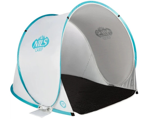 Намет саморозкладний NILS CAMP NC3173, 140 х 110 х 110 см, сіро-блакитний
