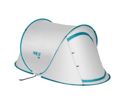 Намет двомісний саморозкладний NILS CAMP NC3743, світло-сірий
