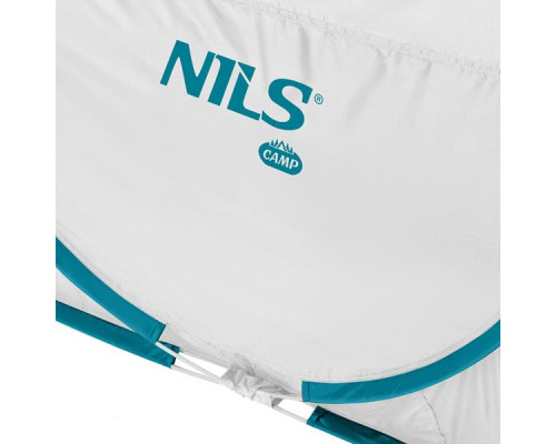 Намет двомісний саморозкладний NILS CAMP NC3743, світло-сірий