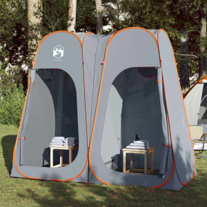 Намет для переодягання Vida XL, сіро-помаранчевий