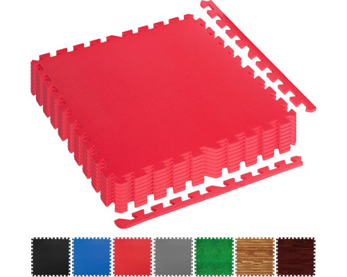 Килимок Movit RED PUZZLE для домашнього тренажерного залу Килимок Movit RED PUZZLE для домашнього тренажерного залу