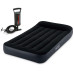 Надувний матрац INTEX 64141 з насосом 191 х 99 х 25 см, чорний