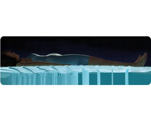 Надувний матрац INTEX 64141 з насосом 191 х 99 х 25 см, чорний