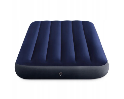 Надувний матрац INTEX 64757 з насосм 191 х 99 х 25 см, синій