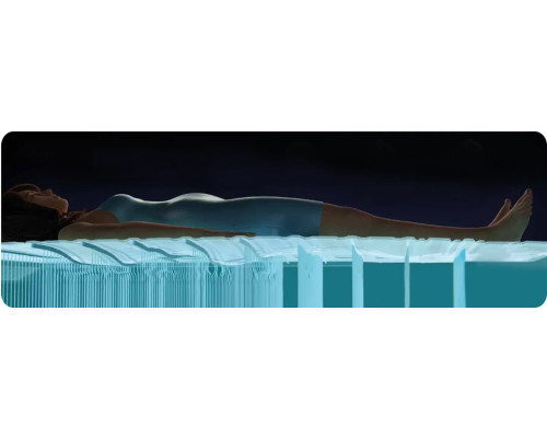 Надувний матрац INTEX 64757 з насосм 191 х 99 х 25 см, синій