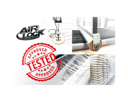 Надувний матрац INTEX 64906ND з насосом 203 х 152 х 46 см, сірий