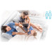 Матрац надувний Intex 64179 203x152x30 см бежевий + насос