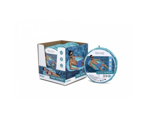 Матрац надувний для плавання Bestway Flex 'N Fold Chair Lounge, 106х95 см