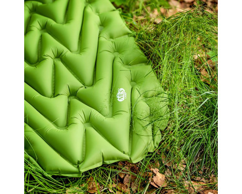 Килимок туристичний NILS CAMP NC4005, 193 х 56 х 5,5 см, зелений Килимок туристичний NILS CAMP NC4005, 193 х 56 х 5,5 см, зелений