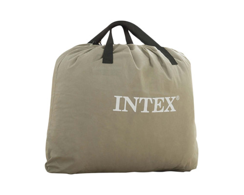 Матрац надувний Intex 64414ND 203x152x46 см сірий + насос Матрац надувний Intex 64414ND 203x152x46 см сірий + насос