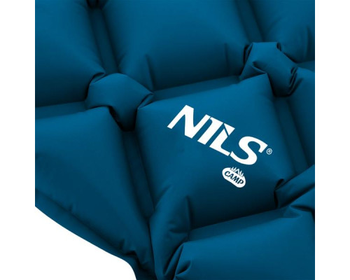 Килимок надувний NILS CAMP NC4006, 190 х 58 х 5 см - синій Килимок надувний NILS CAMP NC4006, 190 х 58 х 5 см - синій