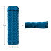 Килимок надувний NILS CAMP NC4006, 190 х 58 х 5 см - синій