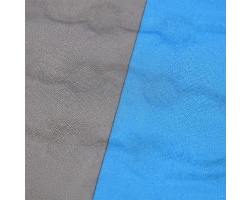 Килимок самонадувний NILS CAMP NC4340, 195 х 60 х 5 см - сіро-блакитний