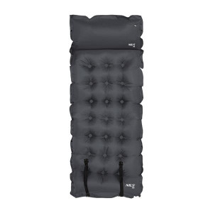 Килимок самонадувний NILS CAMP NC4018, 188 х 66 х 3,5 см - темно-сірий