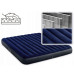 Матрац надувний Intex 64755 203x183x25 см, темно-синій