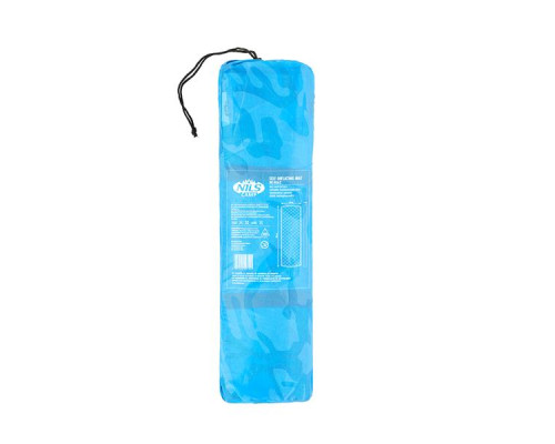 Килимок самонадувний NILS CAMP NC4062 195 х 60 х 5 см, блакитний