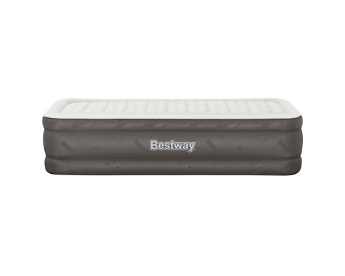 Матрац надуний Bestway 69048 з насосом 191 x 97 x 46 см, бежевий
