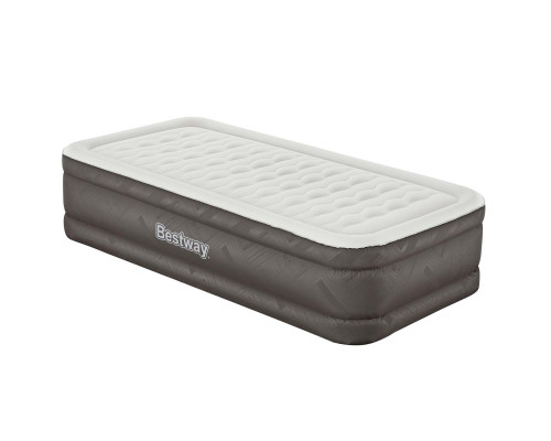 Матрац надуний Bestway 69048 з насосом 191 x 97 x 46 см, бежевий