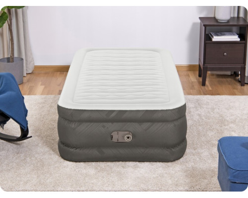 Матрац надуний Bestway 69048 з насосом 191 x 97 x 46 см, бежевий