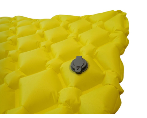 Матрац надувний ACRA L48-ZL 188х55 см, жовтий