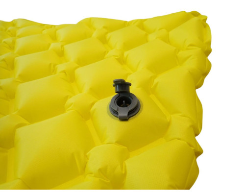 Матрац надувний ACRA L48-ZL 188х55 см, жовтий
