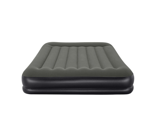 Матрац надувний Bestway 67699 203x152 см, чорно-сірий