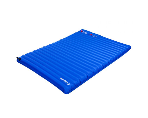 Матрац надувний KingCamp KM3589 з насосом 193x137х10 см, синій