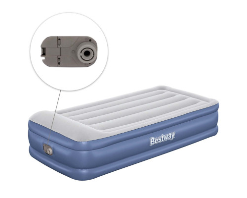 Матрац надувний Bestway 67628 з насосом 191x97x46 см Матрац надувний Bestway 67628 з насосом 191x97x46 см