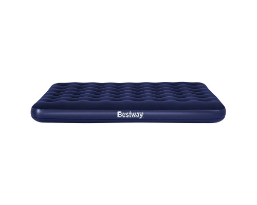 Матрац надувний Bestway 67003 з насосом 203x152 см, синій