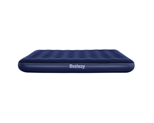 Матрац надувний Bestway 67004 з насосом 203 x 183 см, синій