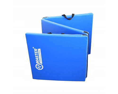 Мат гімнастичний MASTER MAS4A493, 180 x 60 x 3,5 см, блакитний