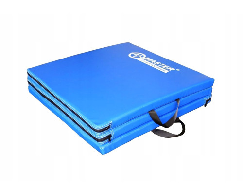 Мат гімнастичний MASTER MAS4A493, 180 x 60 x 3,5 см, блакитний