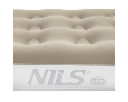 Матрац надувний одномісний NILS CAMP NC2801 191 х 73 х 22 см, бежевий